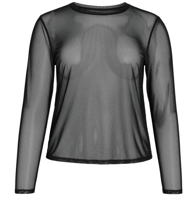 Noisy May mesh shirt 27035864 Zwart