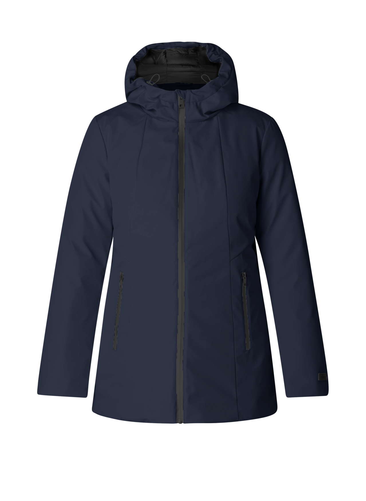 Yest Curve gevoerde softshell jas met capuchon A005657 Aurora Blauw