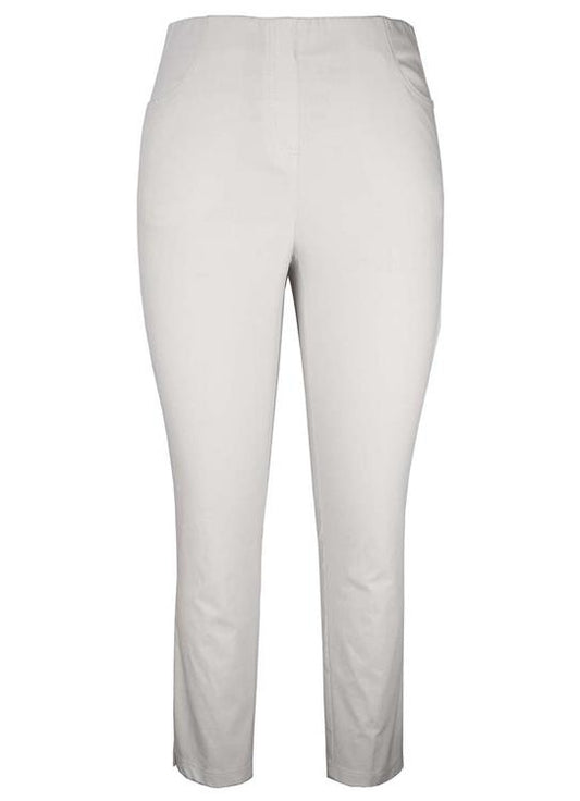 Adelina Broek 7/8 met splitje 979692 09 Wit