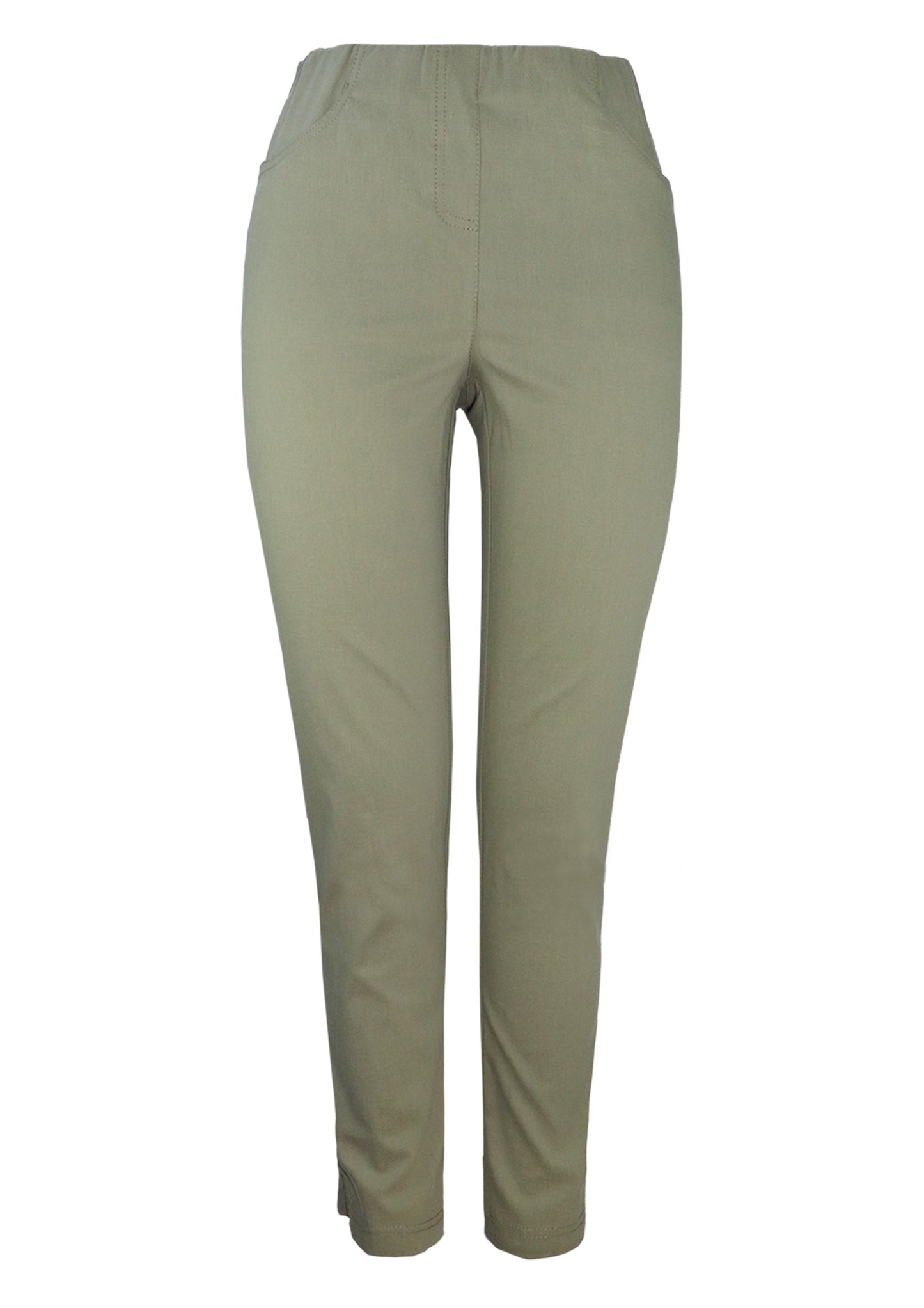 Adelina Broek 7/8 met splitje 979692 464 Groen