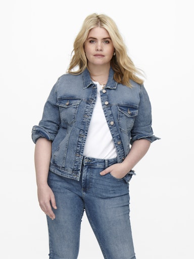 Denim jack 15253437 Light blue denim