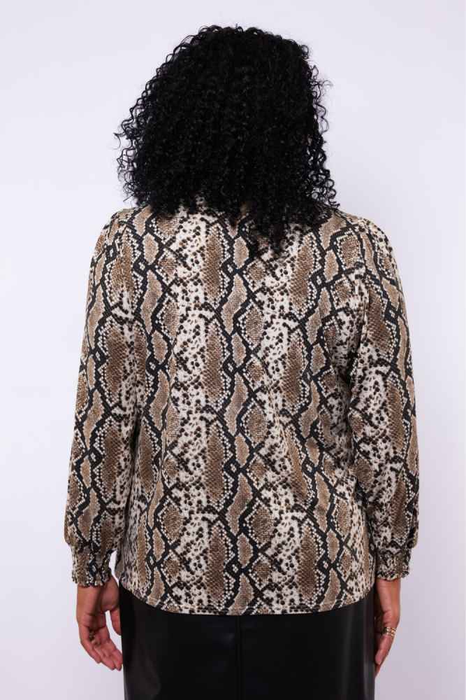 Exxcellent blouse 25WQE06 Ella Groen