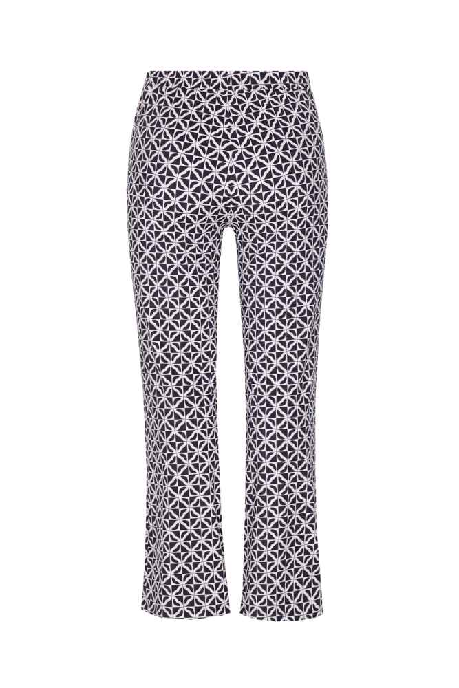 Exxcellent broek 25NZE18 Trisha zwart / beige