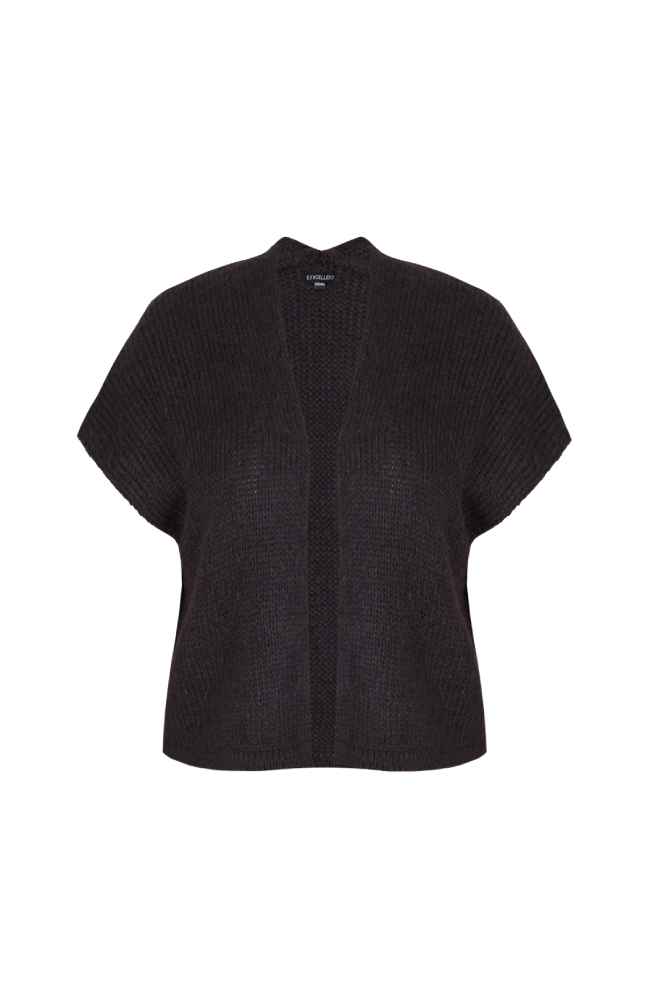Exxcellent gebreid gilet 25NLE01 Halle bruin