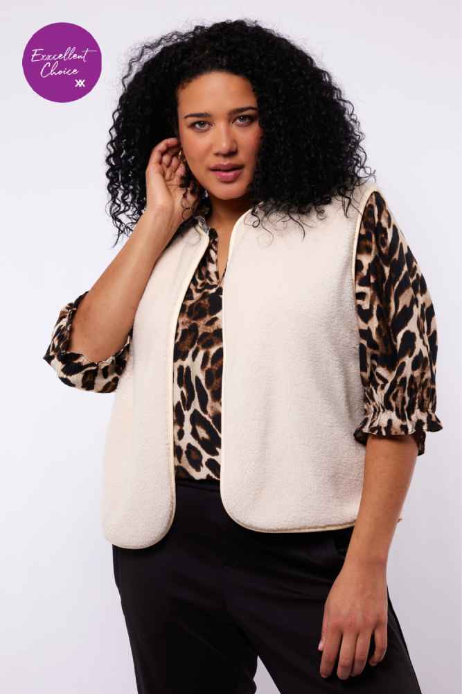 Exxcellent gilet 25NZE27 Zand