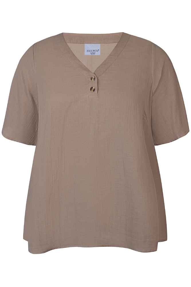 Hedy - shirt 200769 Taupe