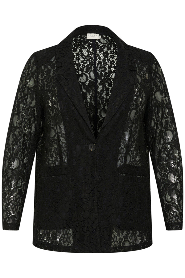 KClorani Lace blazer 10583218 Zwart