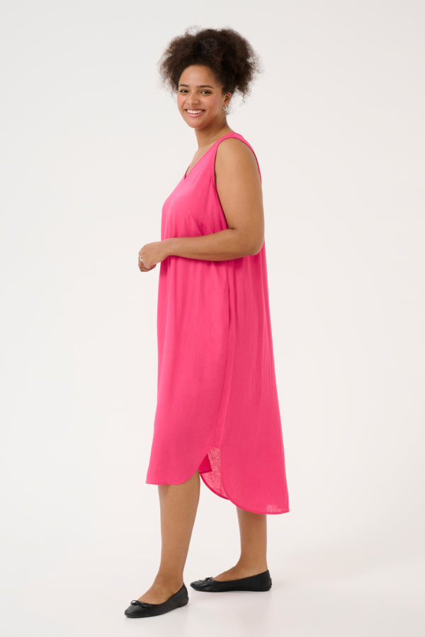 KCmille Sleeveless Dress 10582214 Rood