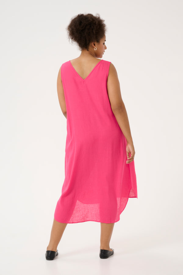 KCmille Sleeveless Dress 10582214 Rood