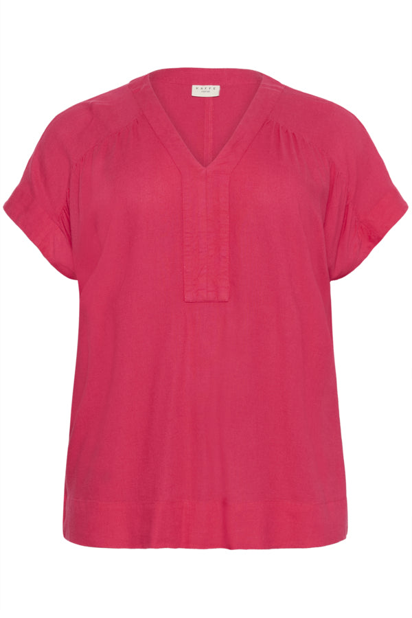 KCmille Wing SL Blouse 10583097 Rood
