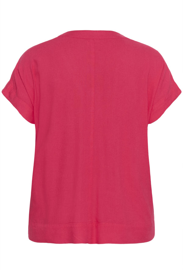 KCmille Wing SL Blouse 10583097 Rood