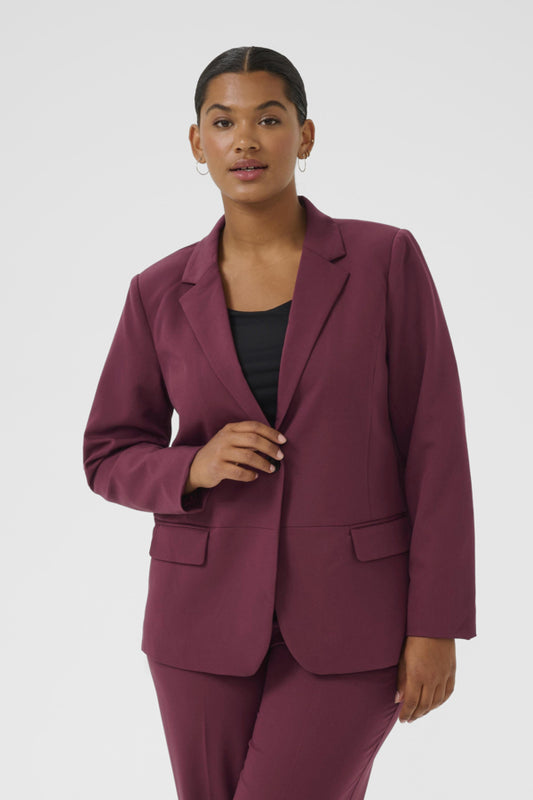 Kaffe Curve blazer  10580933 KCsakira Bordeaux