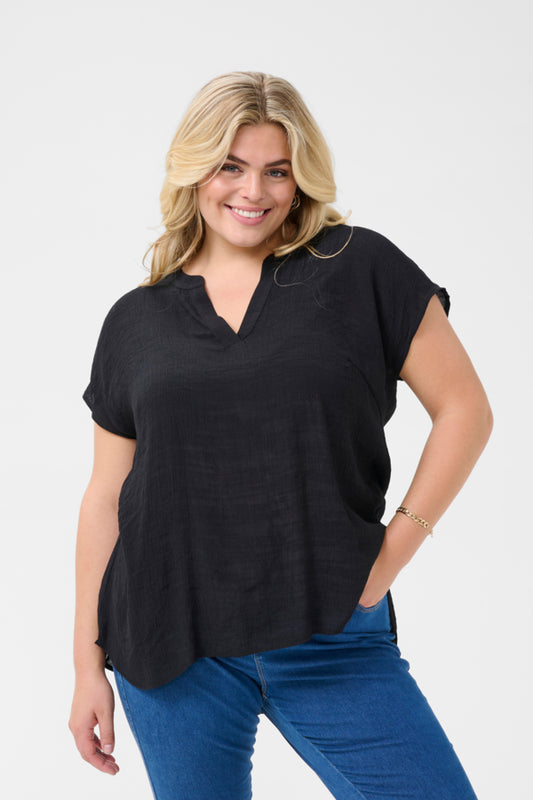 Kaffe Curve shirt 10583462 KCalia Zwart