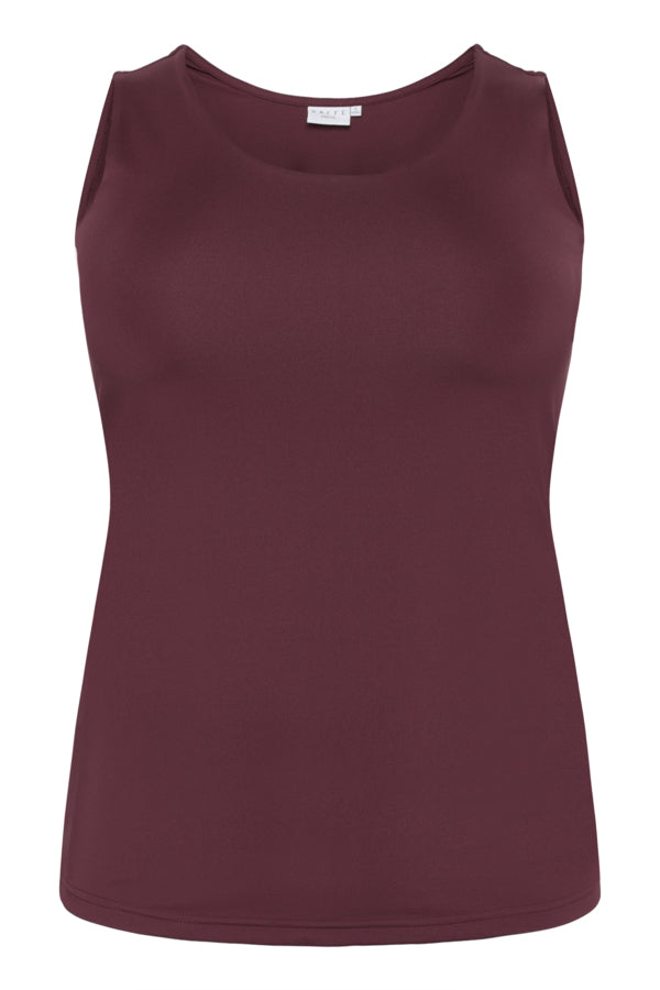 Kaffe Curve topje 10583707 KCerina Bordeaux