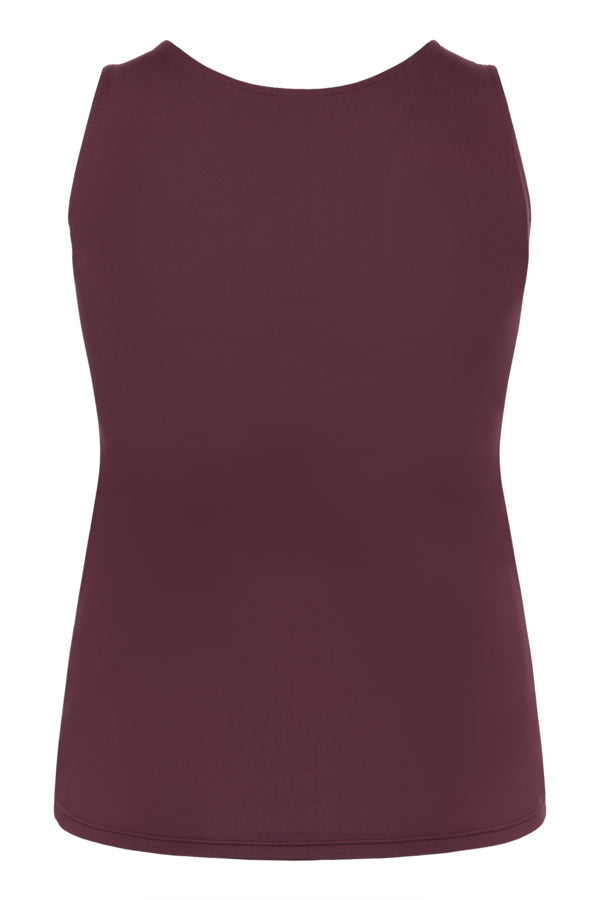 Kaffe Curve topje 10583707 KCerina Bordeaux