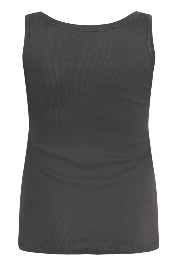 Kaffe Curve top met glitterdetails 10583638 Zwart