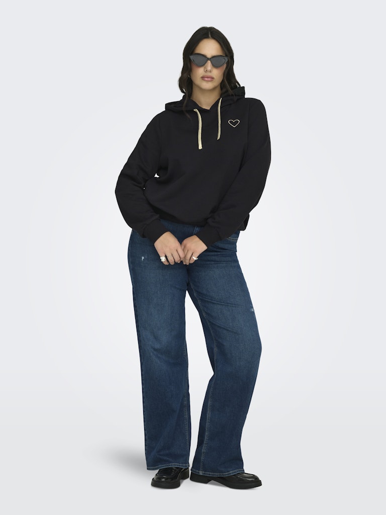 Only Carmakoma hoody 15370026 CARNOLI Zwart
