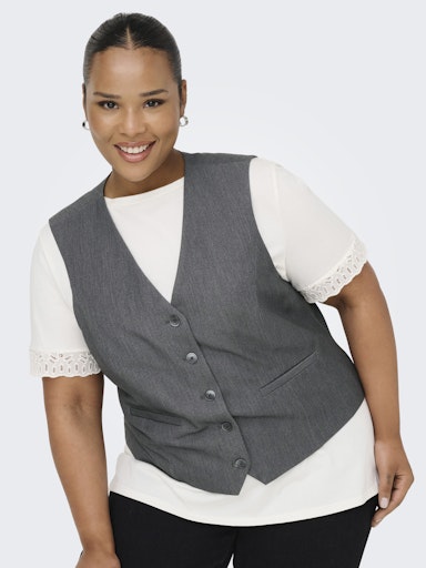 Only Carmakoma gilet 15353367 CARIRIS-HATTIE Grey