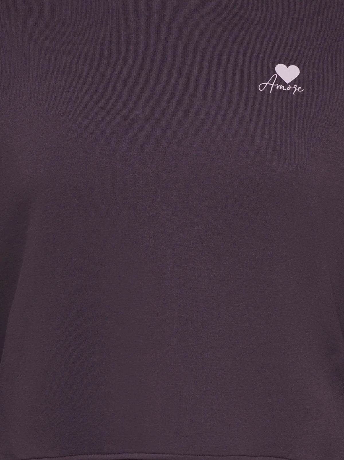 Only Carmakoma sweatshirt Plum Perfect/Amore, detailfoto