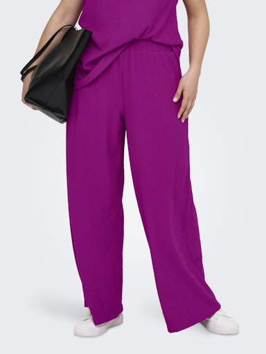 Only Carmakoma CARREINA PANTS 15295321 Fuchsia