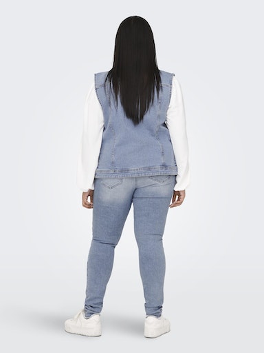 Only Carmakoma CARWESPA WEST 15290733 Light blue denim