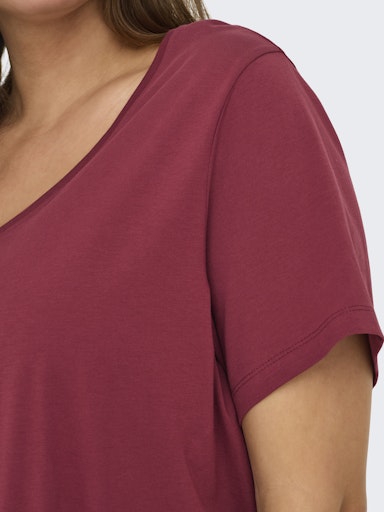 Only Carmakoma Carbonnie Shirt 15322776 Ruby