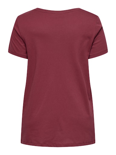 Only Carmakoma Carbonnie Shirt 15322776 Ruby