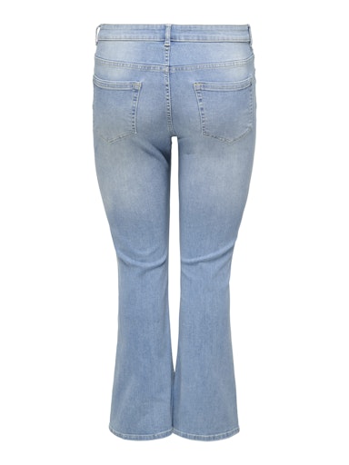 Only Carmakoma Carwilly  FLARED 32" 15337383 32" Light blue denim