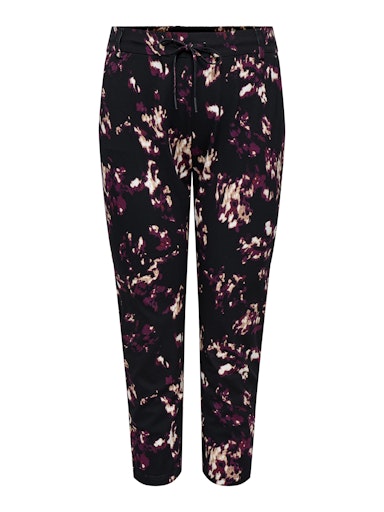 Only Carmakoma Comfortabele broek met panterprint 15305476 CARGOLDTRASH Blurry