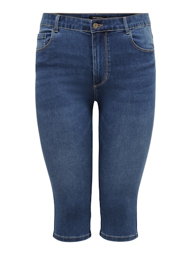 Only Carmakoma Jeans driekwart skinny 15205944 med.blue denim