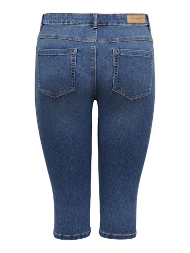 Only Carmakoma Jeans driekwart skinny 15205944 med.blue denim