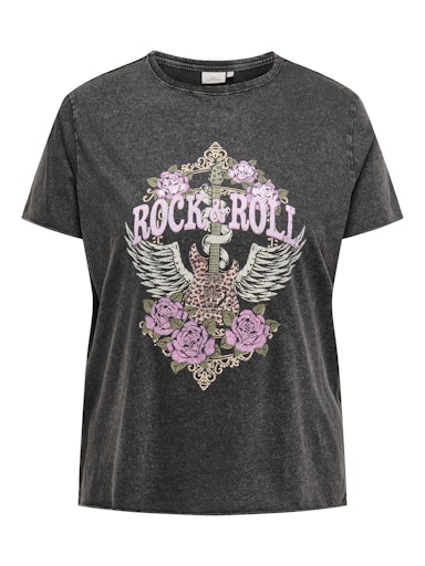 Only Carmakoma T-shirt 15299503 CARLUCY Zwart