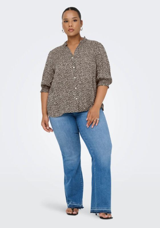 Only Carmakoma blouse 15358106 CARRAYA Leopard