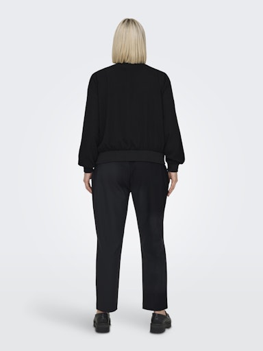 Only Carmakoma bomberjack 15326263 Zwart