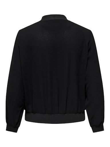 Only Carmakoma bomberjack 15326263 Zwart