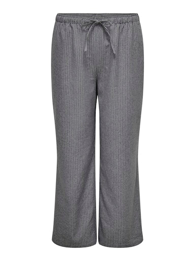 Only Carmakoma broek met dunne krijtstreep 15372297 CARMINIA Grey