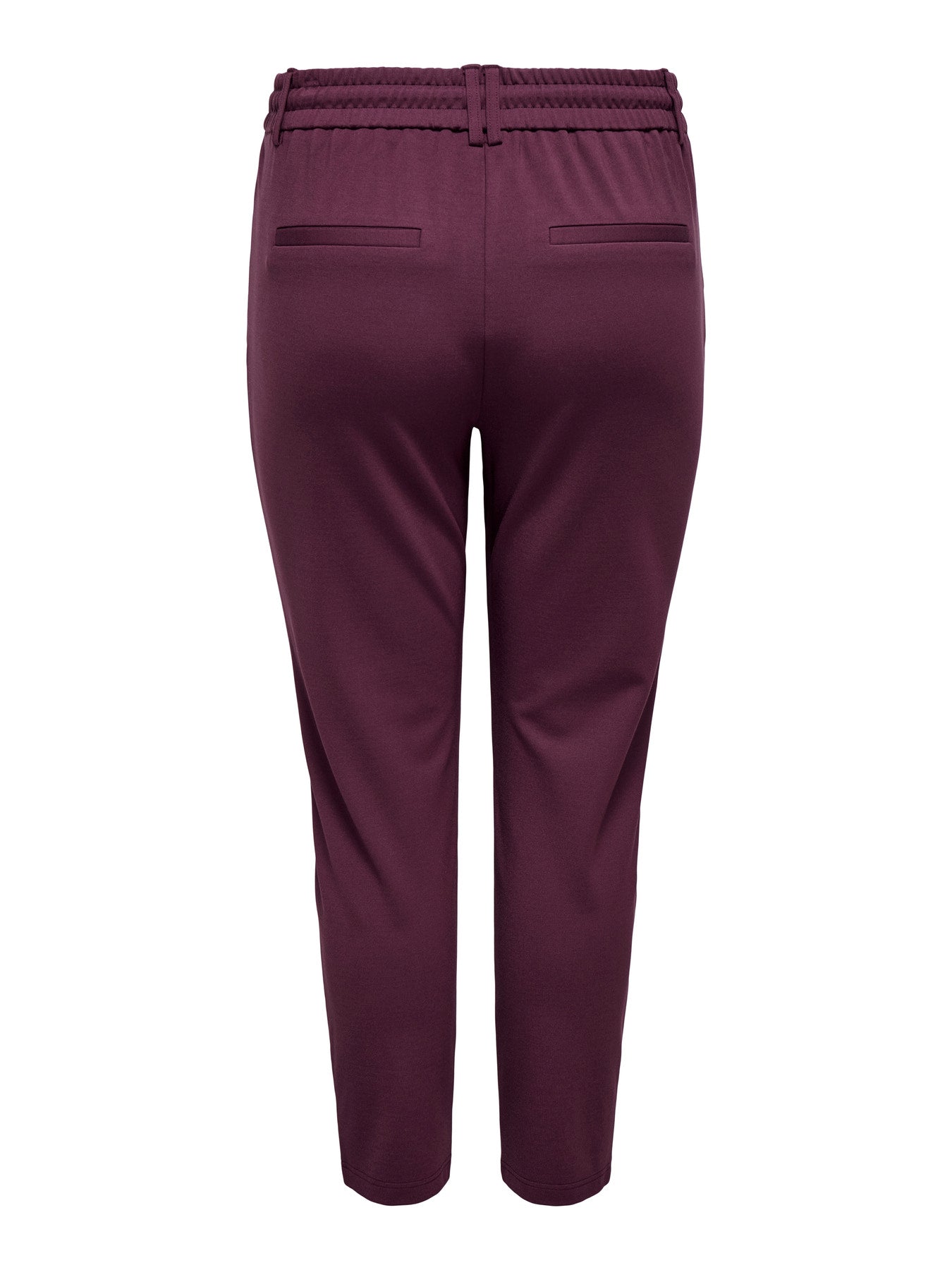 Only Carmakoma broek met elastische tailleband in de kleur Port Royale
