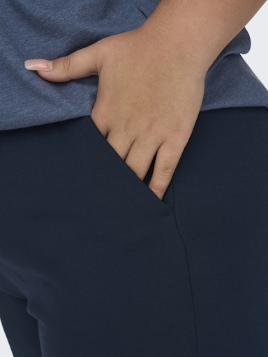 Only Carmakoma broek met elastische tailleband 15174938 CARGOLDTRASH Night Sky
