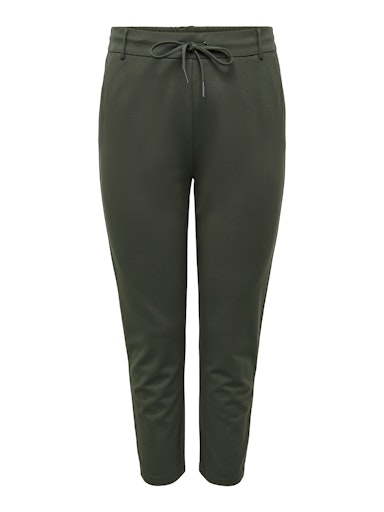 Only Carmakoma broek met elastische tailleband 15174938 CARGOLDTRASH Peat