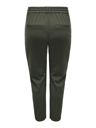 Only Carmakoma broek met elastische tailleband 15174938 CARGOLDTRASH Peat