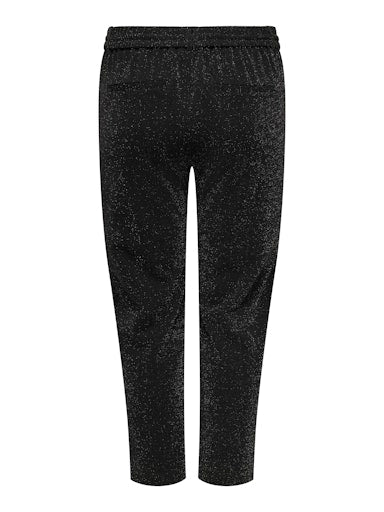 Only Carmakoma broek met glitter 15361756 CARPOPTRASH-ALYA Zwart