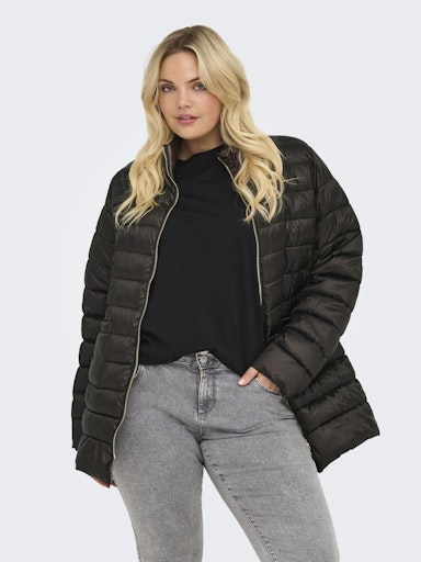 Only Carmakoma gewatteerde jas 15349913 CARVEGA Bruin