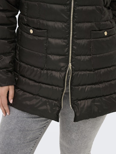 Only Carmakoma gewatteerde jas 15349913 CARVEGA Bruin