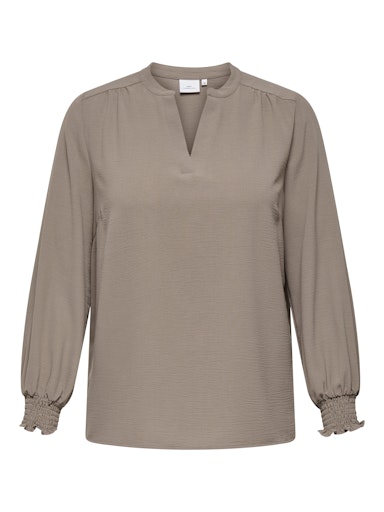 Only Carmakoma shirt met lange mouwen 15285157 CARMETTA Bruin