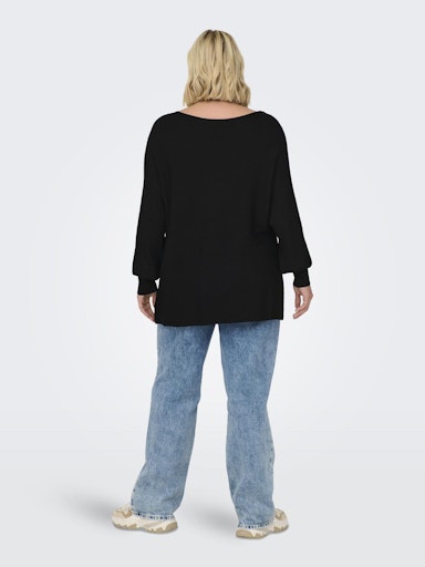 Only Carmakoma trui 15306803 CARNEW Zwart