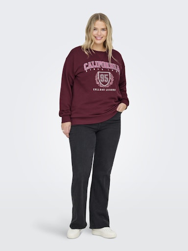Only Carmakoma trui 15361899 CARBEN Rood