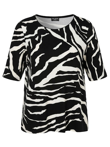Shirt 2512461 zwart / beige