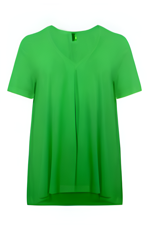 Shirt uni a lijn 81011010 green