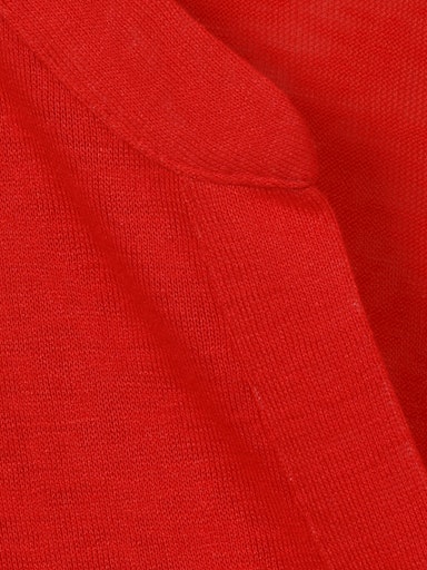 T-Shirt met v-hals 2513402 Rood