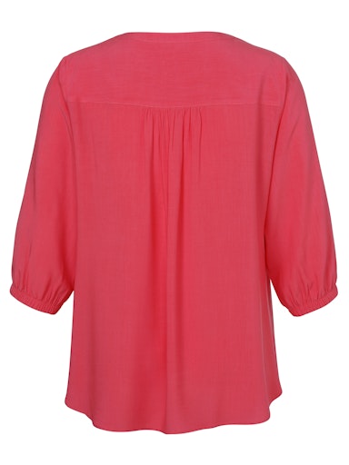 Tuniek met v-hals 2512951 Fuchia